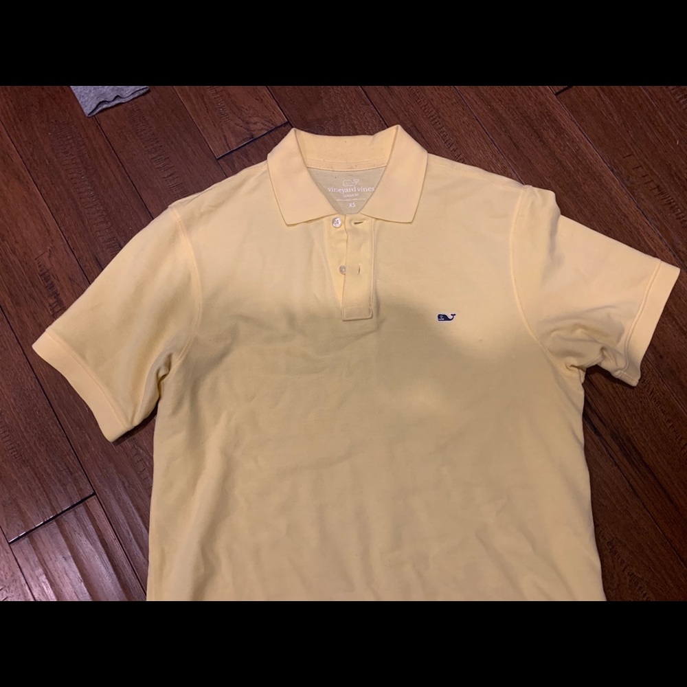 Yellow polo
